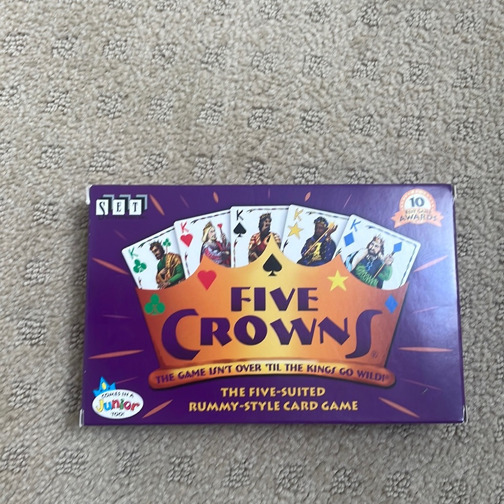 Five crowns card game